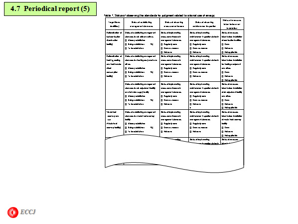4.7  Periodical report (5)
