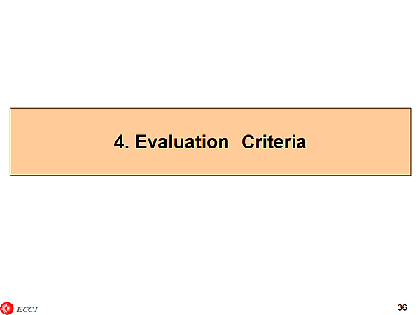 4. Evaluation Criteria