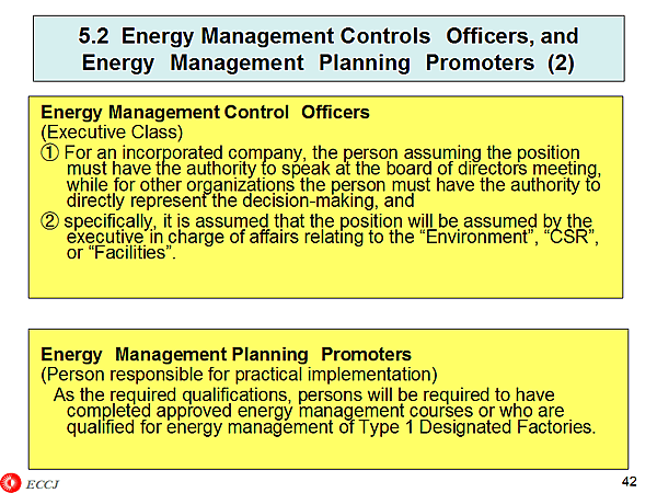 5.2 Energy Management Controls Officers, and Energy Management Planning Promoters (2)