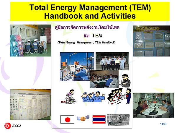 Total Energy Management (TEM) Handbook and Activities