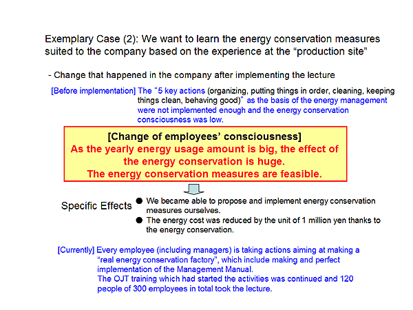 Exemplary Case (2)