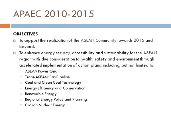 APAEC 2010-2015