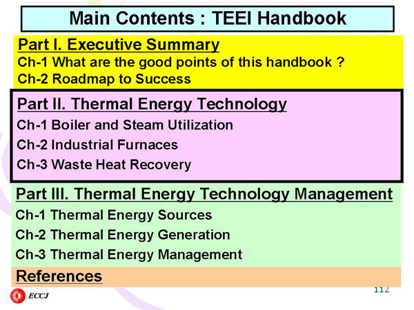 Main Contents: TEEI Handbook