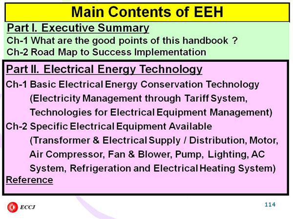 Main Contents of EEH
