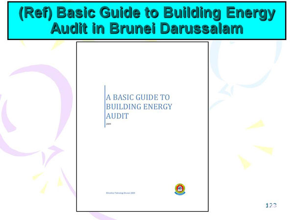 (Ref) Basic Guide to Building Energy Audit in Brunei Darussalam