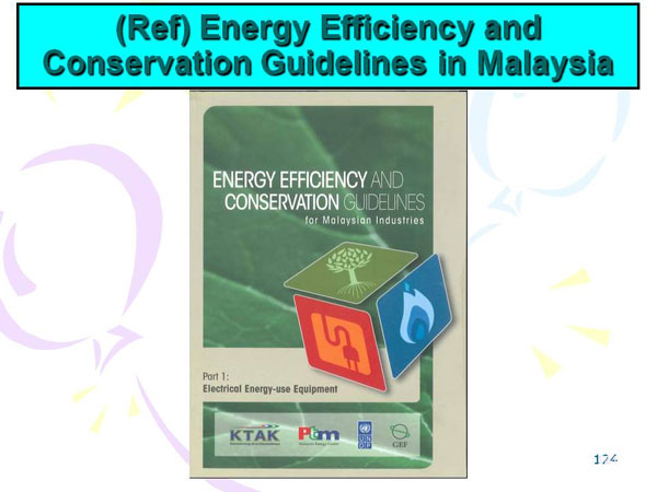 (Ref) Energy Efficiency and Conservation Guidelines in Malaysia
