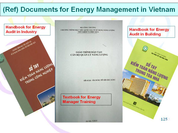 (Ref) Documents for Energy Management in Vietnam