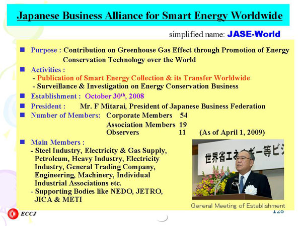 Japanese Business Alliance for Smart Energy Wordwide