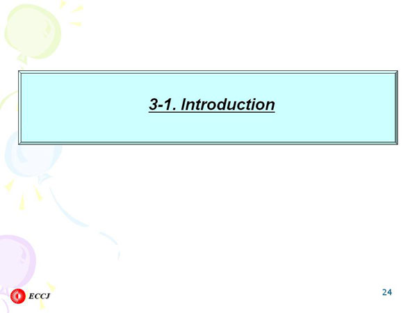 3-1. Introduction