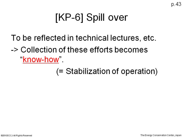 [KP-6] Spill over