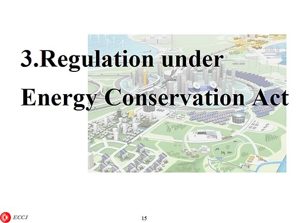 3.Regulation under Energy Conservation Act