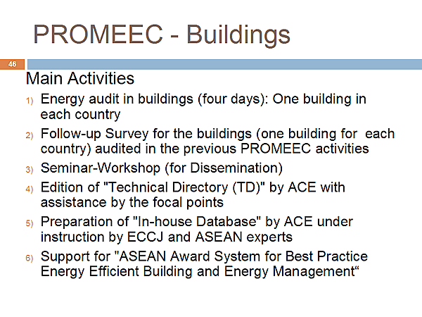 PROMEEC - Buildings