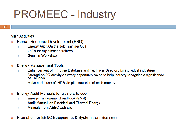 PROMEEC - Industry