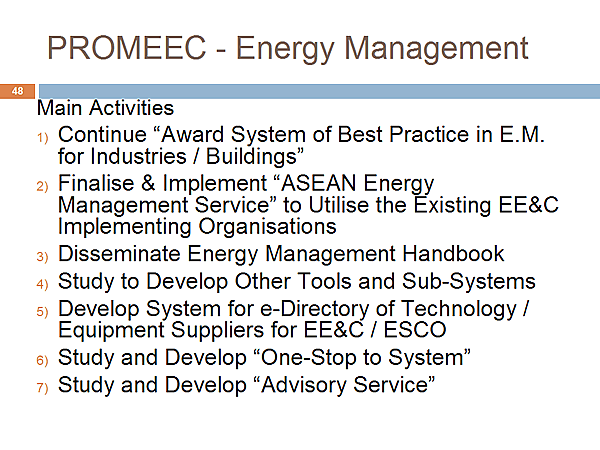 PROMEEC - Energy Management