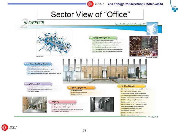 Sector View of Office 