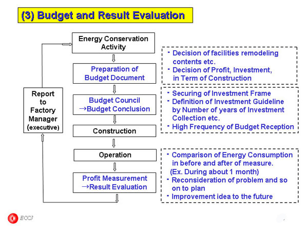 (3) Budget and Result Evaluation
