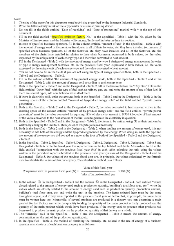 Periodical Report
