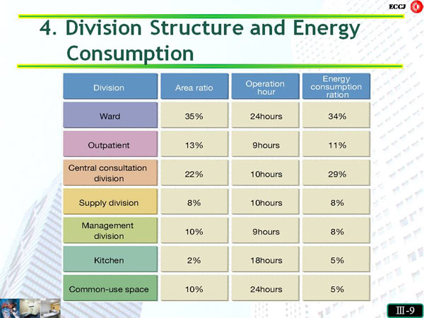 4. Division Structure and Energy Consumption
