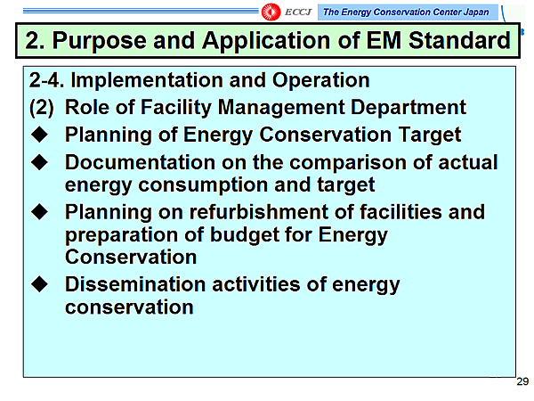 2. Purpose and Application of EM Standard