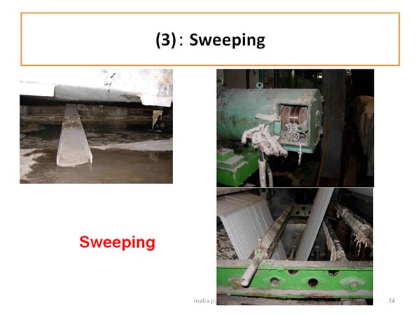 (3)： Sweeping