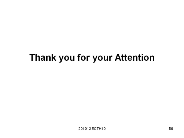 Thank you for your Attention