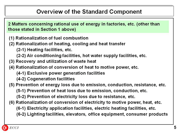 Overview of the Standard Component