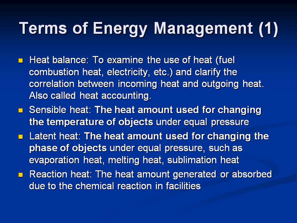 Terms of Energy Management (1)