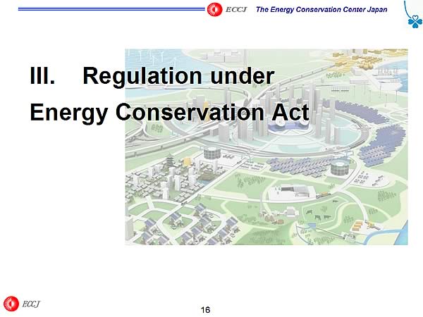 III.Regulation under Energy Conservation Act