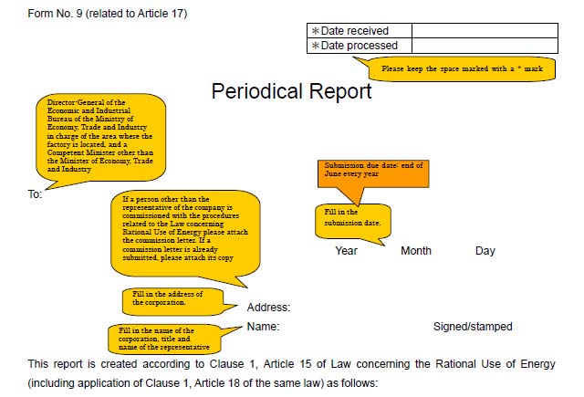 Periodical Report