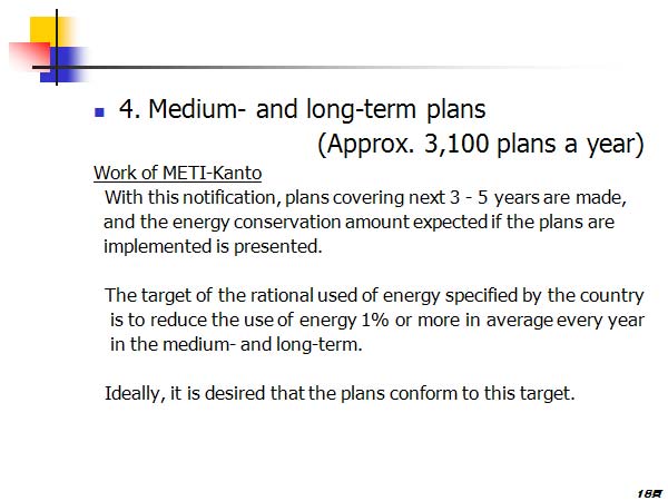 4. Medium- and long-term plans