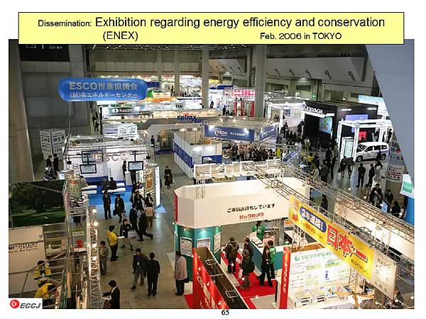 Dissemination: Exhibition regarding energy efficiency and conservation (ENEX)