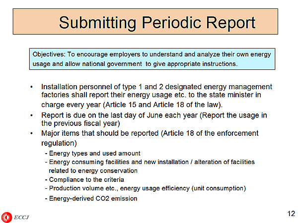 Submitting Periodic Report