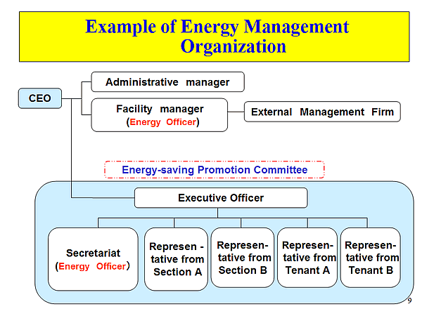 Example of Energy Management Organization