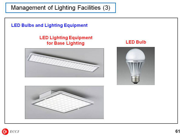 Management of Lighting Facilities (3)