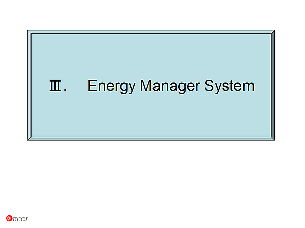 III. Energy Manager System