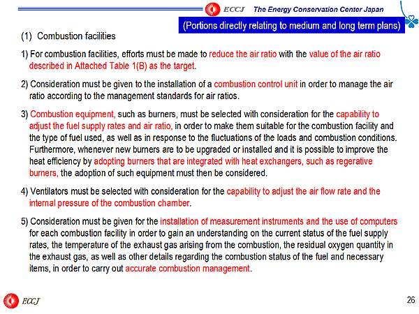 (1)Combustion facilities