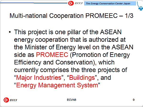 Multi-national Cooperation PROMEEC  1/3