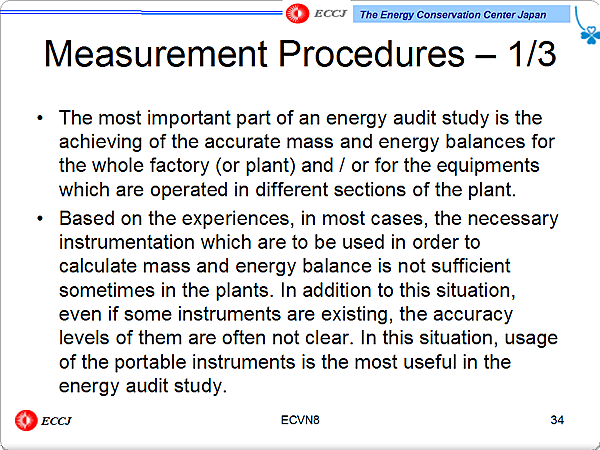 Measurement Procedures  1/3