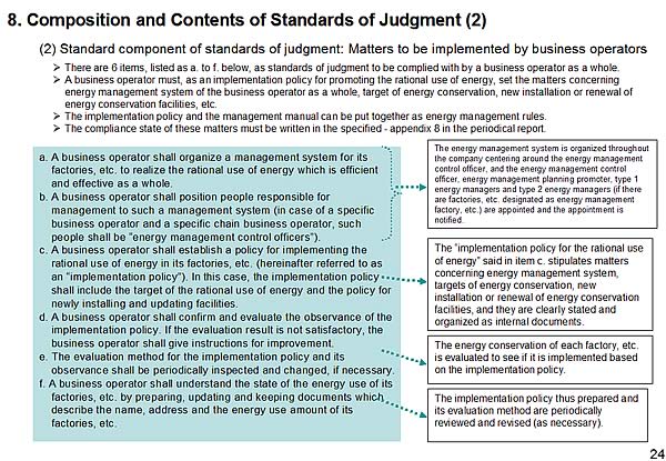 8. Composition and Contents of Standards of Judgment (2)