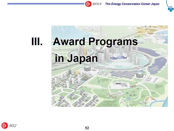 III. Award Programs in Japan