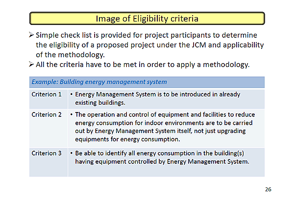 Image of Eligibility criteria