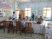 Presentation given by the auditors in Myanmar